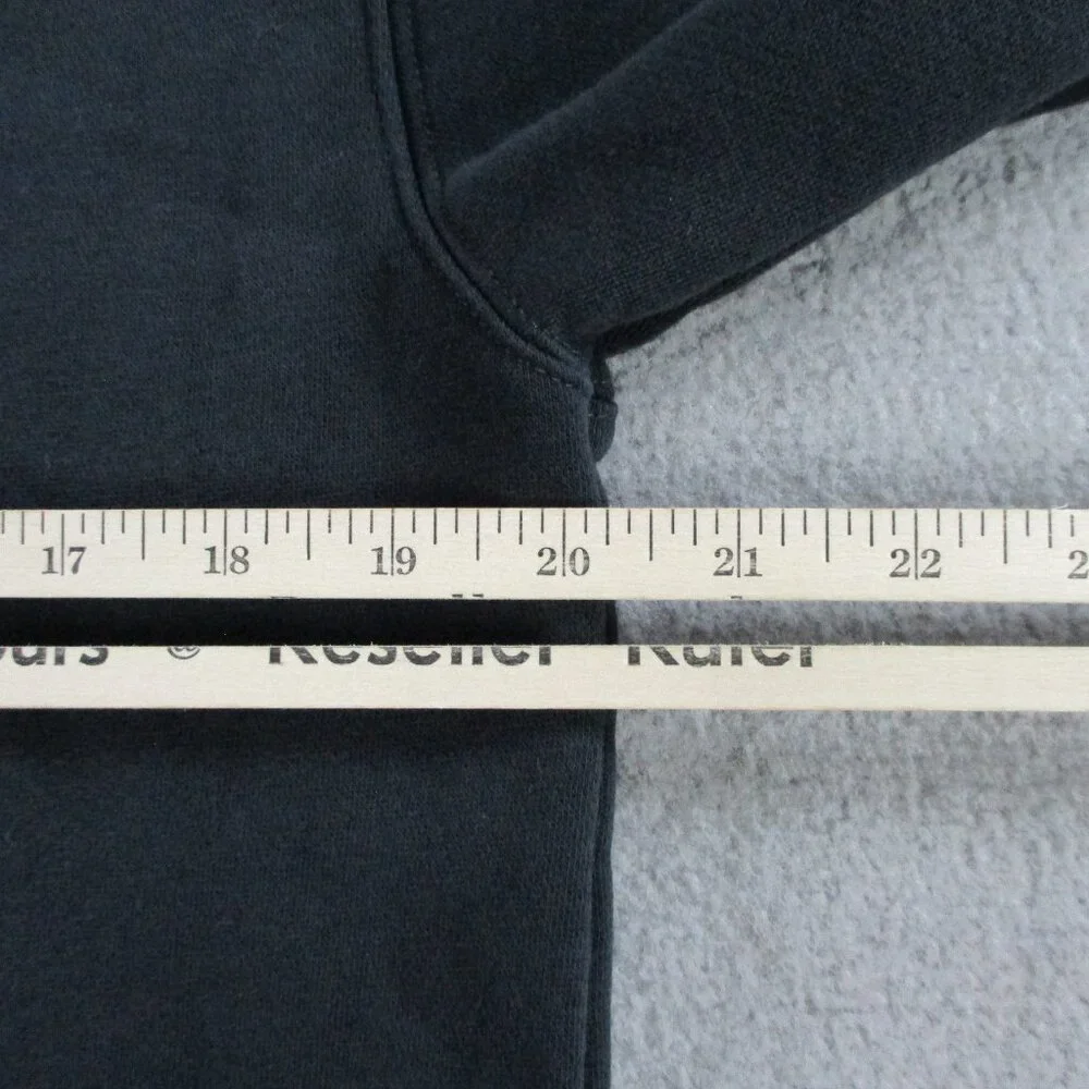 SKIMS Fleece Lounge Hoodie Mens Small Washed Onyx Black Sweatshirt Sweater NWT - Picture 5 of 9